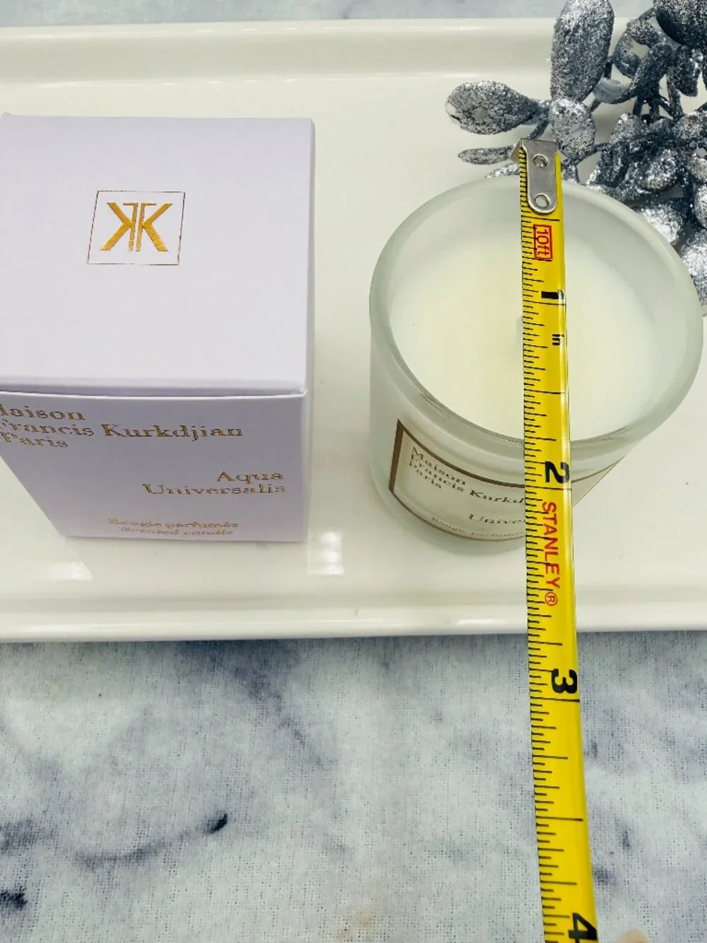 Maison Francis Kurkdjian Aqua Universalis Scented Candle,Travel30g,1oz-BOXED-NEW